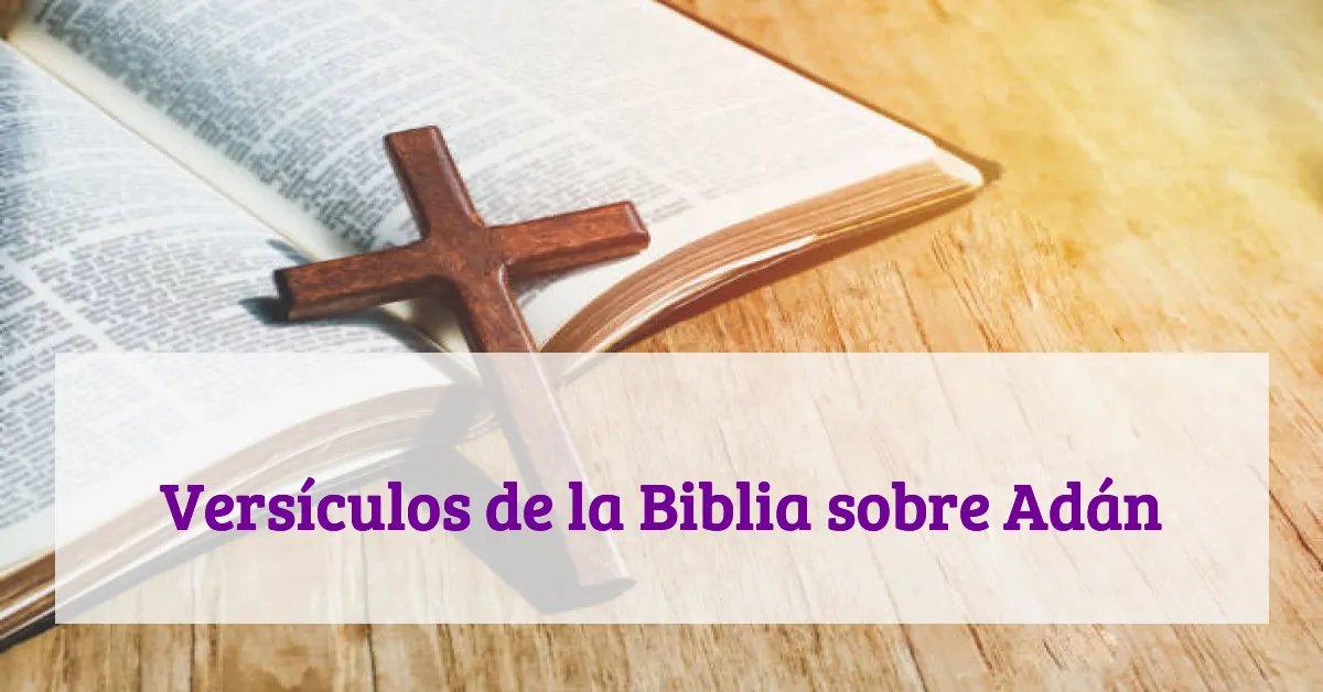 Versículos de la Biblia sobre Adán