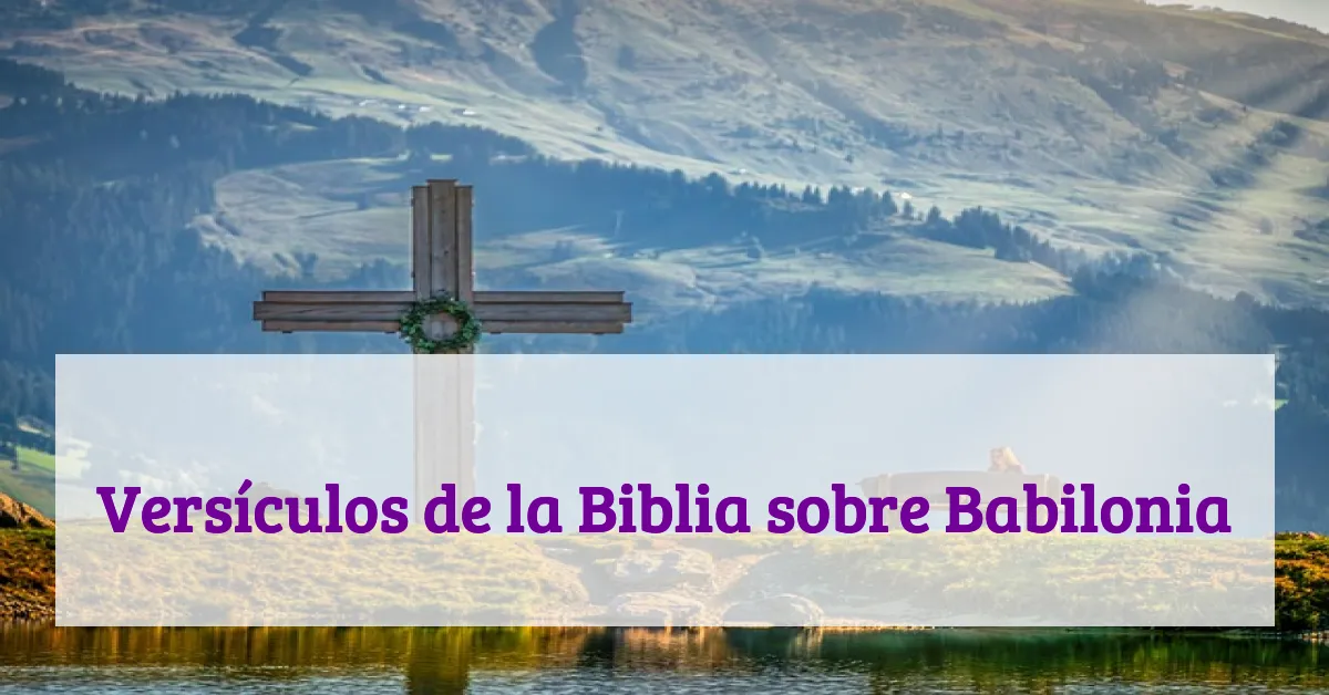 Versículos de la Biblia sobre Babilonia