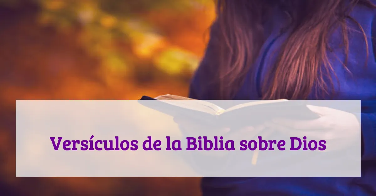 Versículos de la Biblia sobre Dios