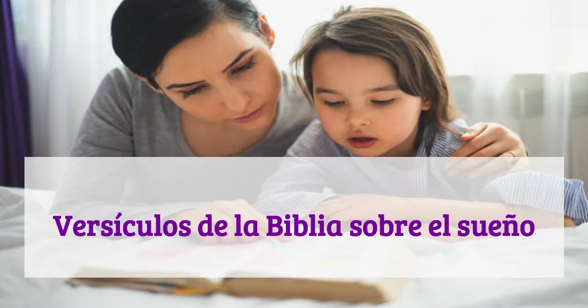 Versículos de la Biblia sobre el sueño
