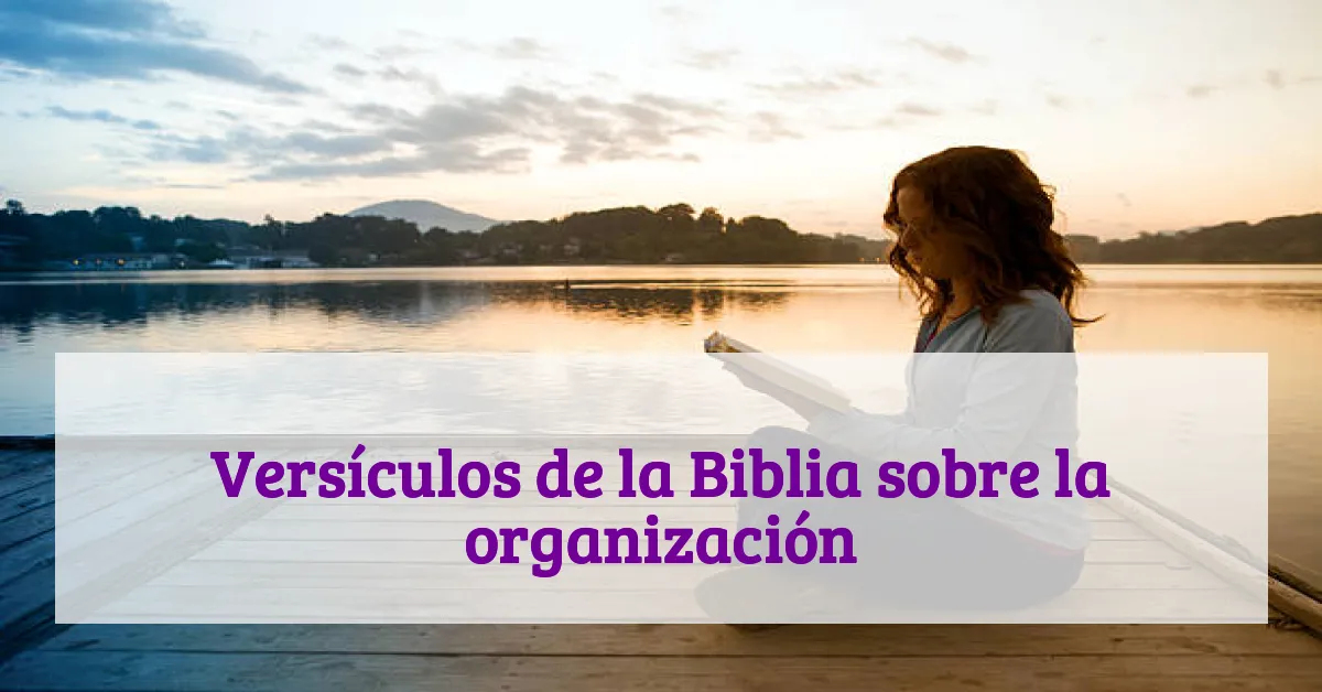 Versículos de la Biblia sobre la organización