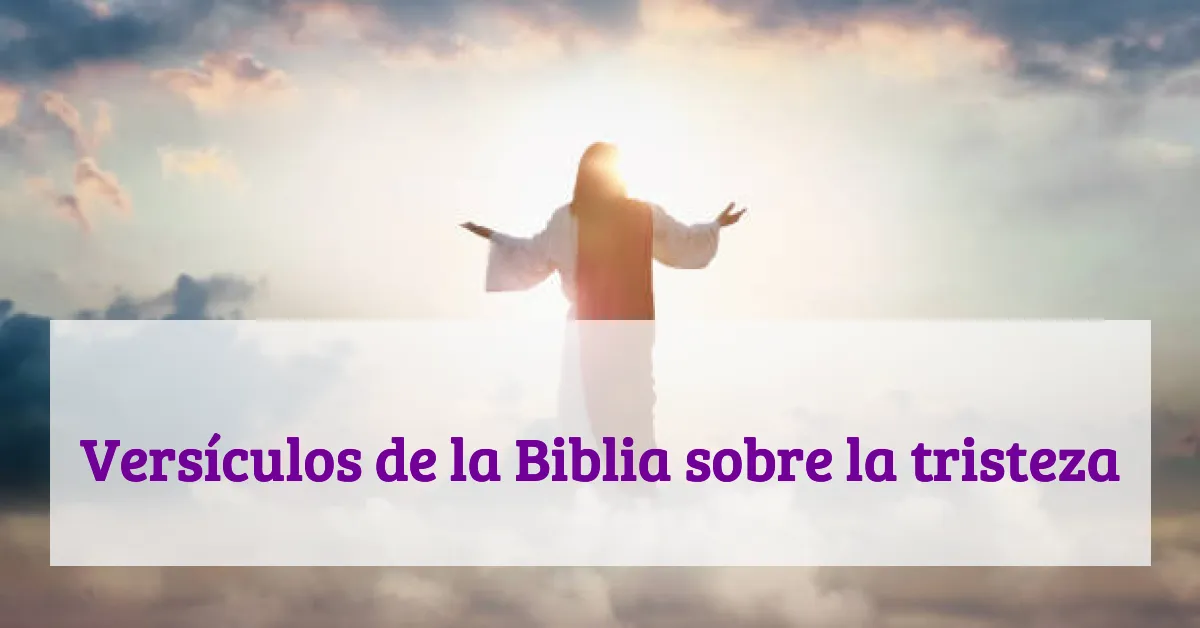 Versículos de la Biblia sobre la tristeza