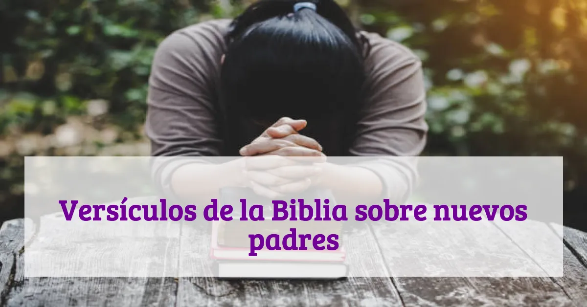 Versículos de la Biblia sobre nuevos padres